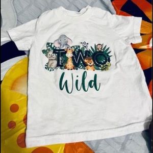 TWO Wild Birthday Shirt